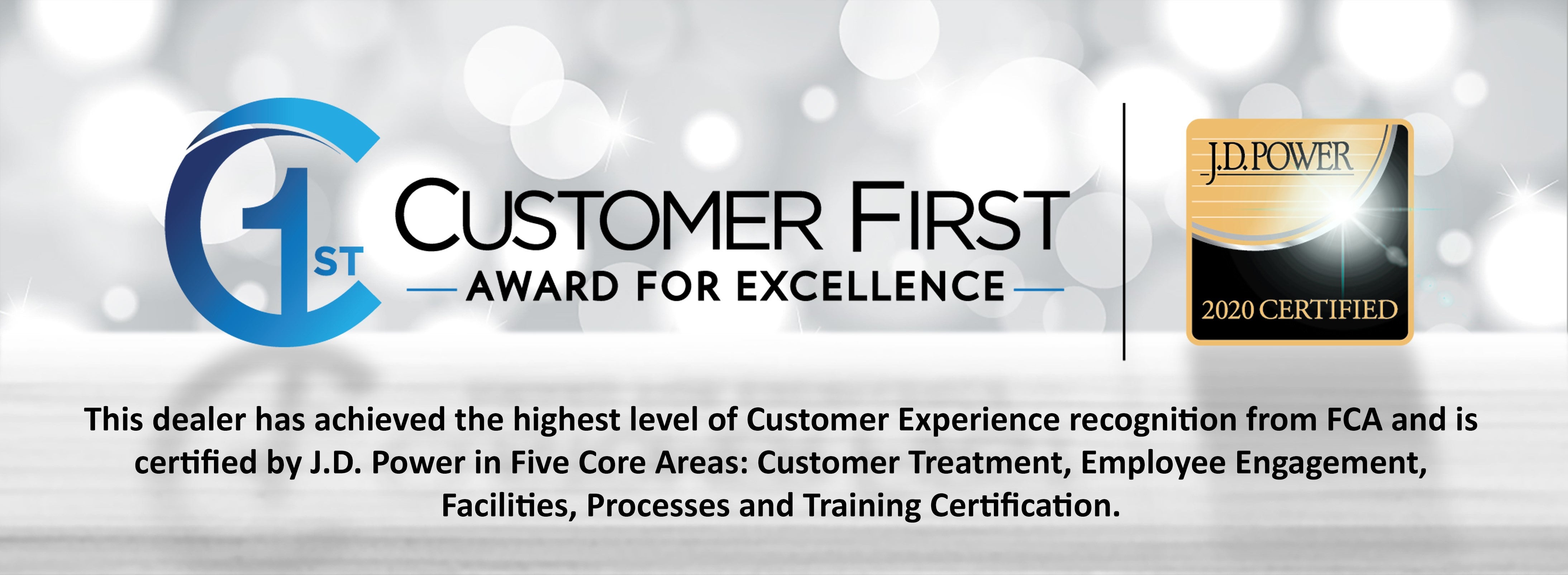 Customer First Award for Excellence for 2019 at Pearl Chrysler Jeep Dodge and Ram in Peotone, IL
